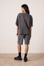 Ryan Oversized Mesh Jersey Tee