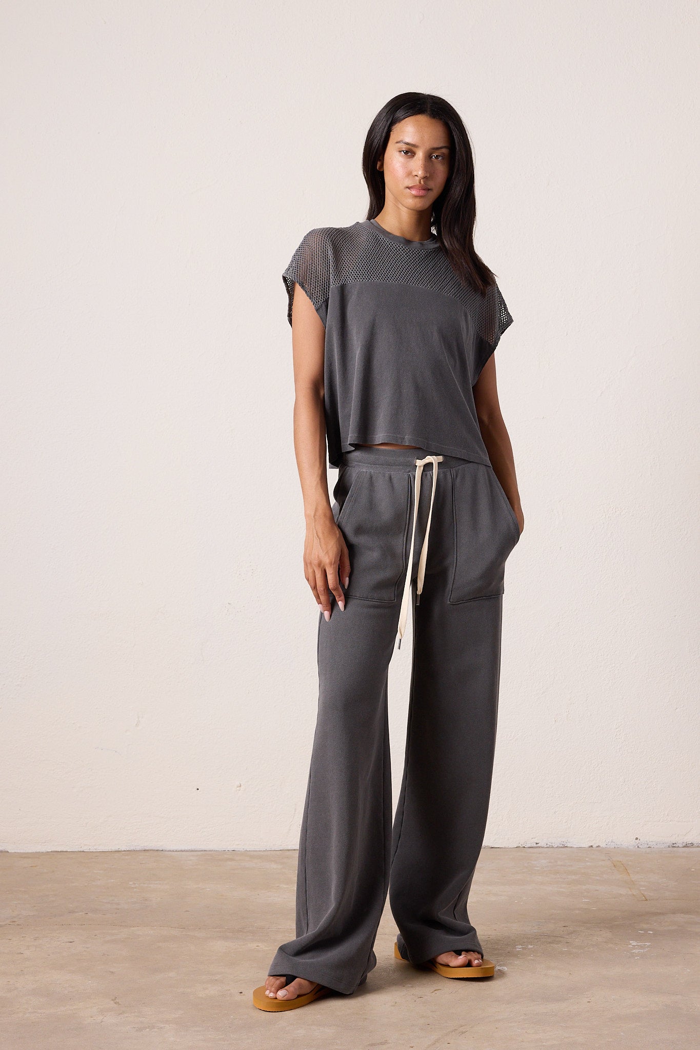 Noah Mesh Jersey Muscle Tank