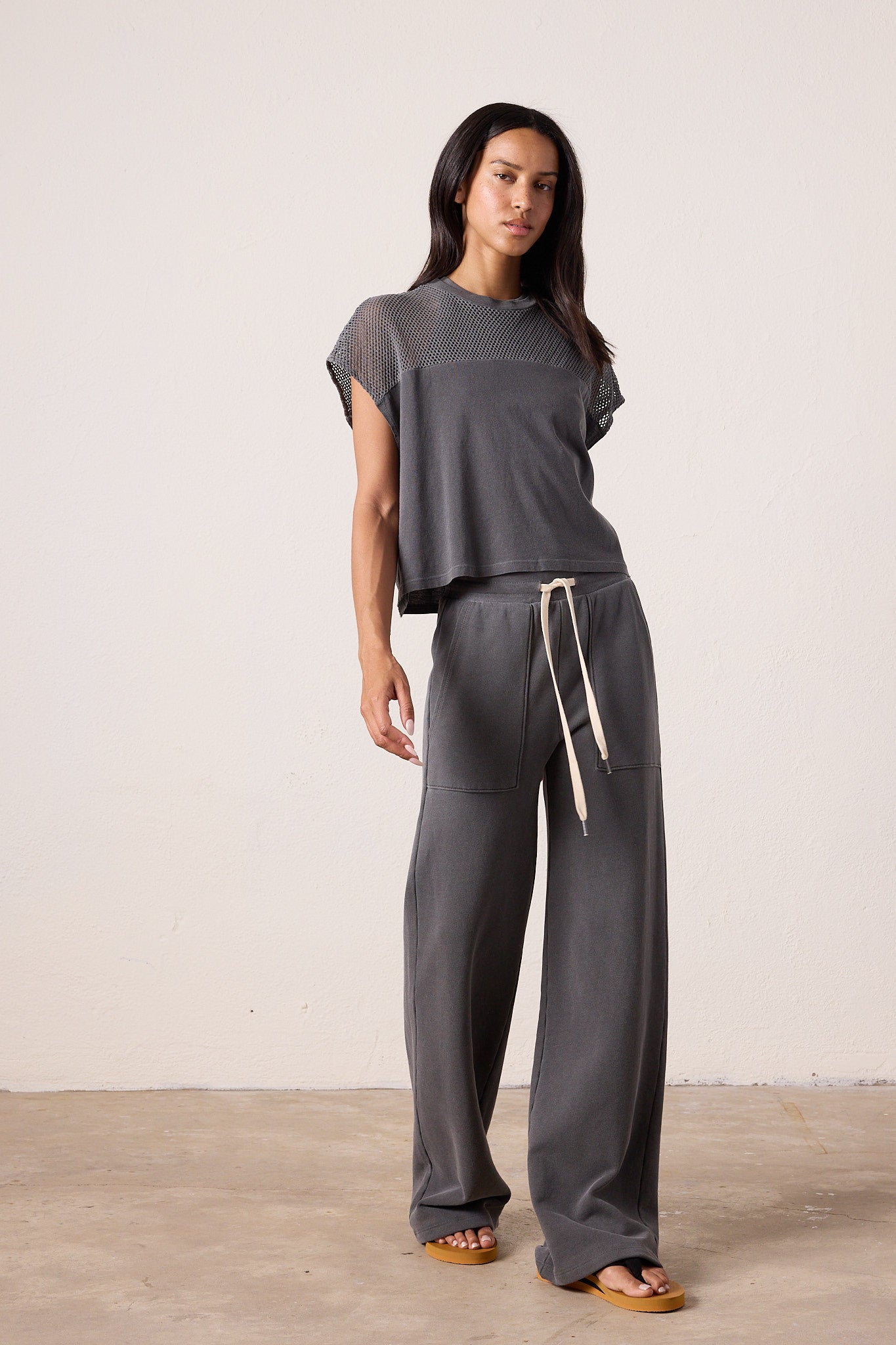 Noah Mesh Jersey Muscle Tank