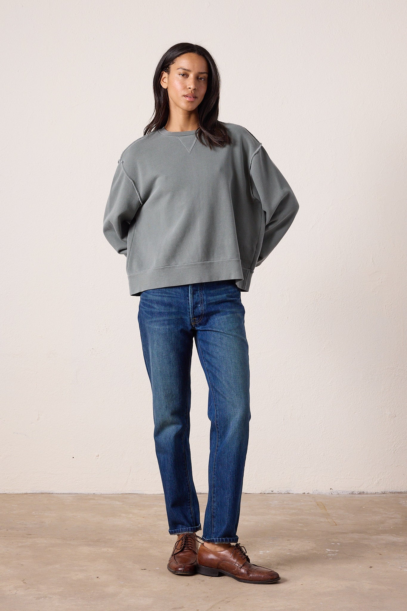 Hayes Oversized Loop Terry Sweatshirt