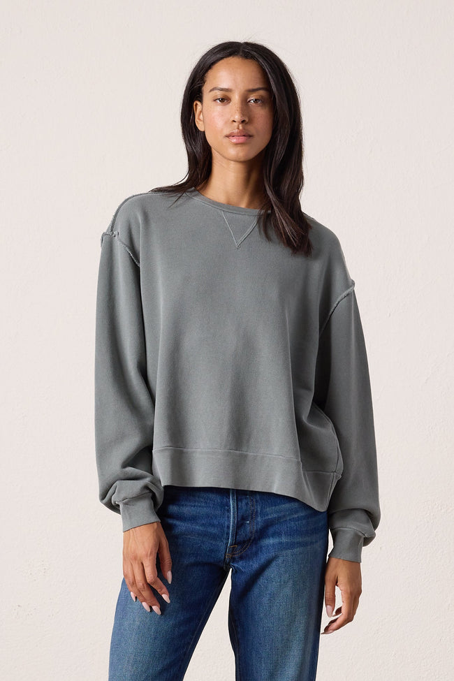 Hayes Oversized Loop Terry Sweatshirt Hover Image