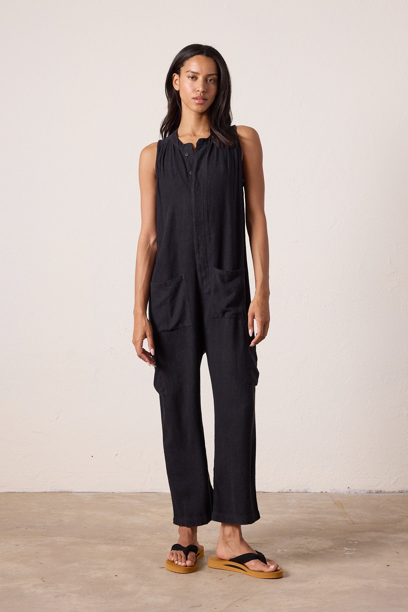 Silva Relaxed Linen Viscose Romper