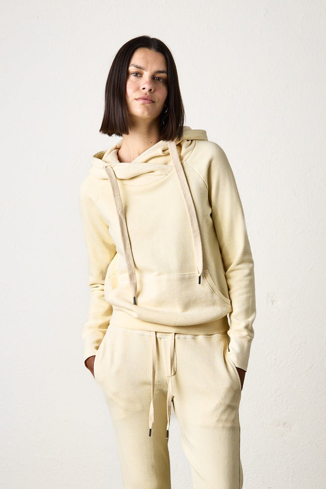 Lisse Fitted Loop Terry Hoodie Hover Image