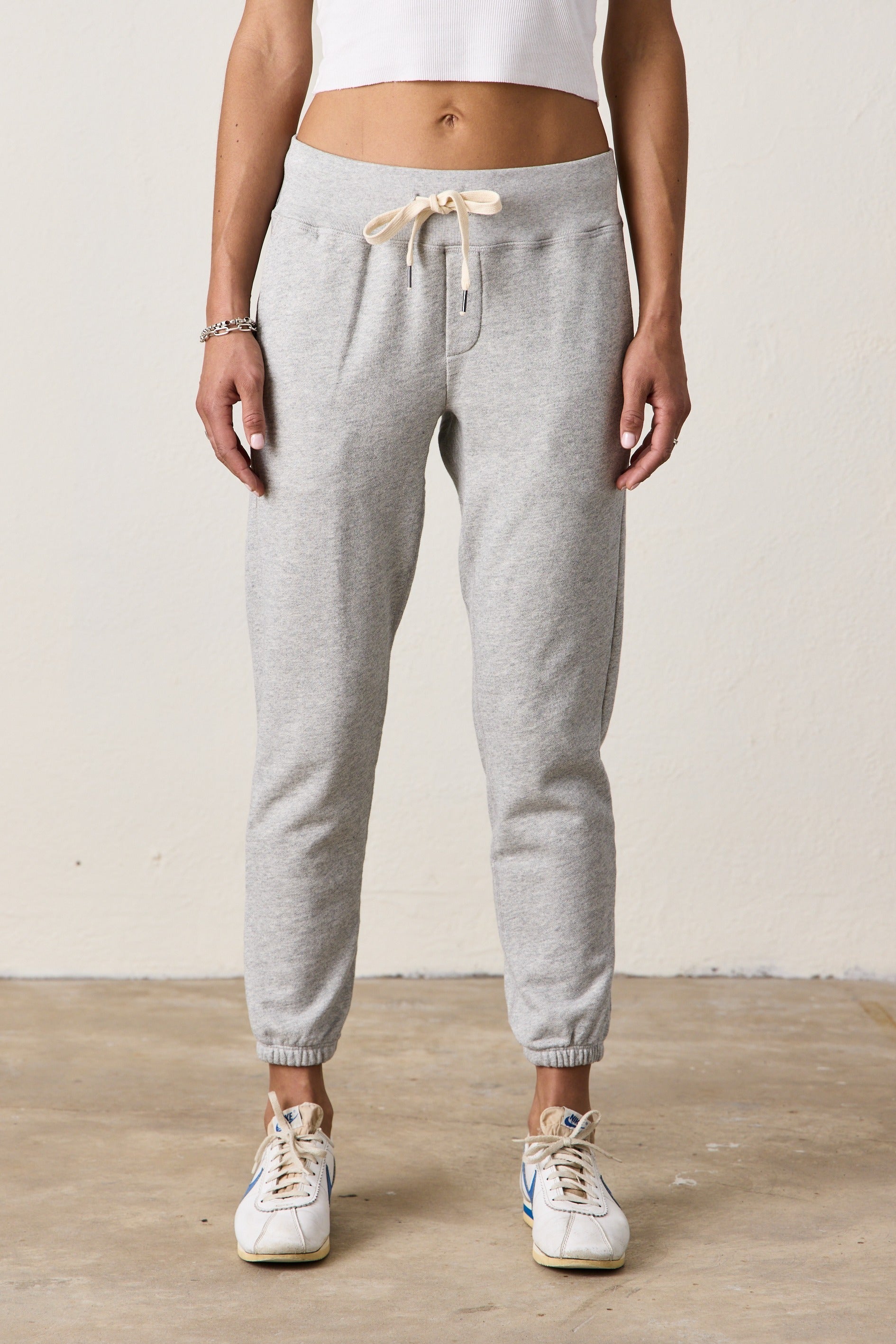 SAYDE SLIM VINTAGE TERRY SWEATPANT