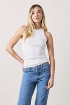 Alexa Fitted Rib Tank