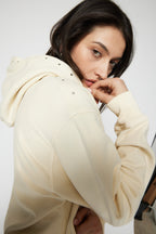 SRPLS Studded and Repaired Hoodie