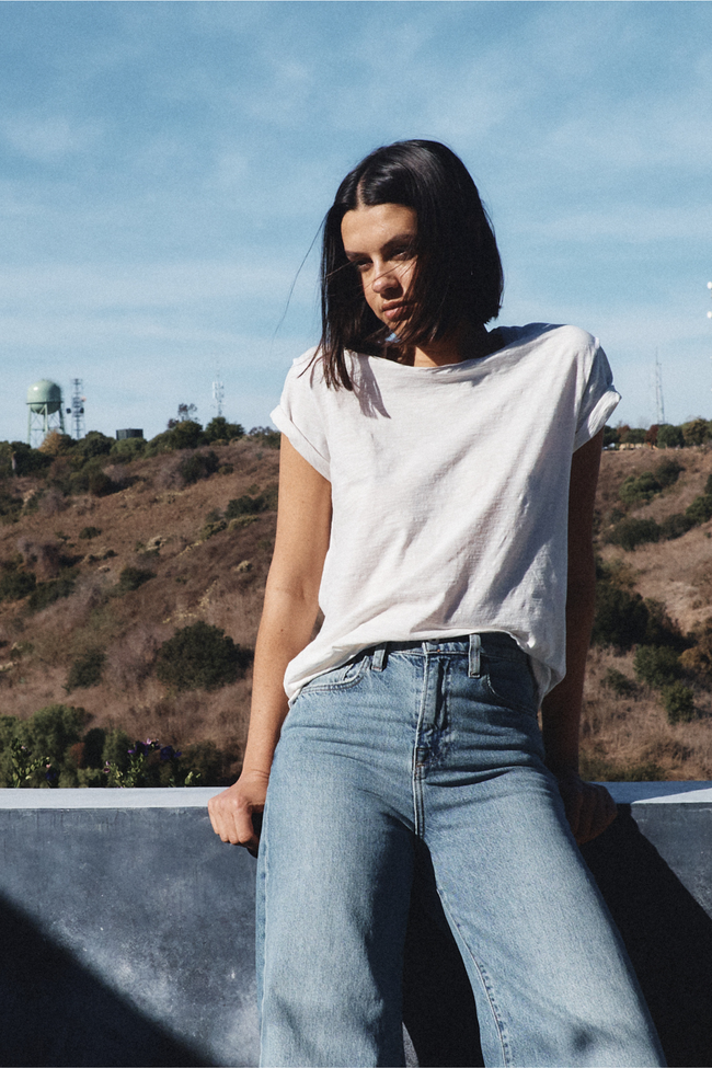 MOORE RELAXED SLUB JERSEY TEE Hover Image