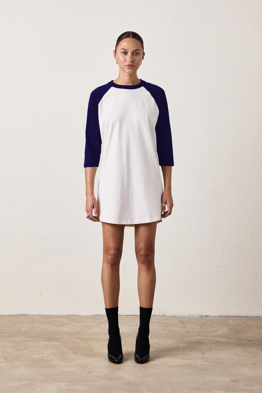 FRANKLIN BASEBALL JERSEY TEE DRESS